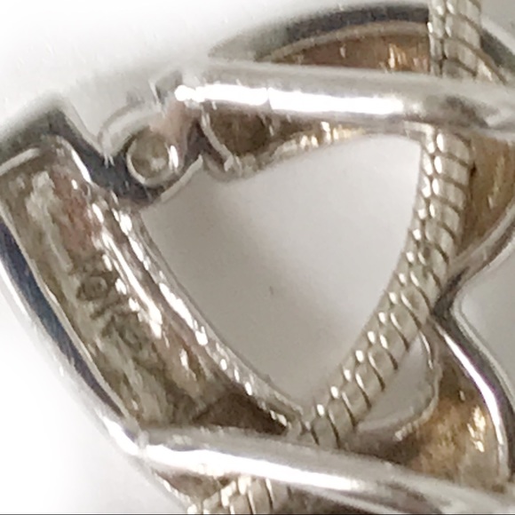 10k white gold necklace - Picture 2 of 6